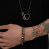 WERKSTATT MUNCHEN 925 Silver Chain Bracelet Series I German High Degree Handmade WM-M2601-TW PWM2